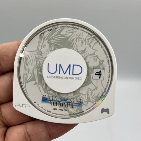 Crisis Core Final Fantasy VII 7 PSP Sony SQUARE ENIX Japanese version DISC ONLY - Picture 1 of 5